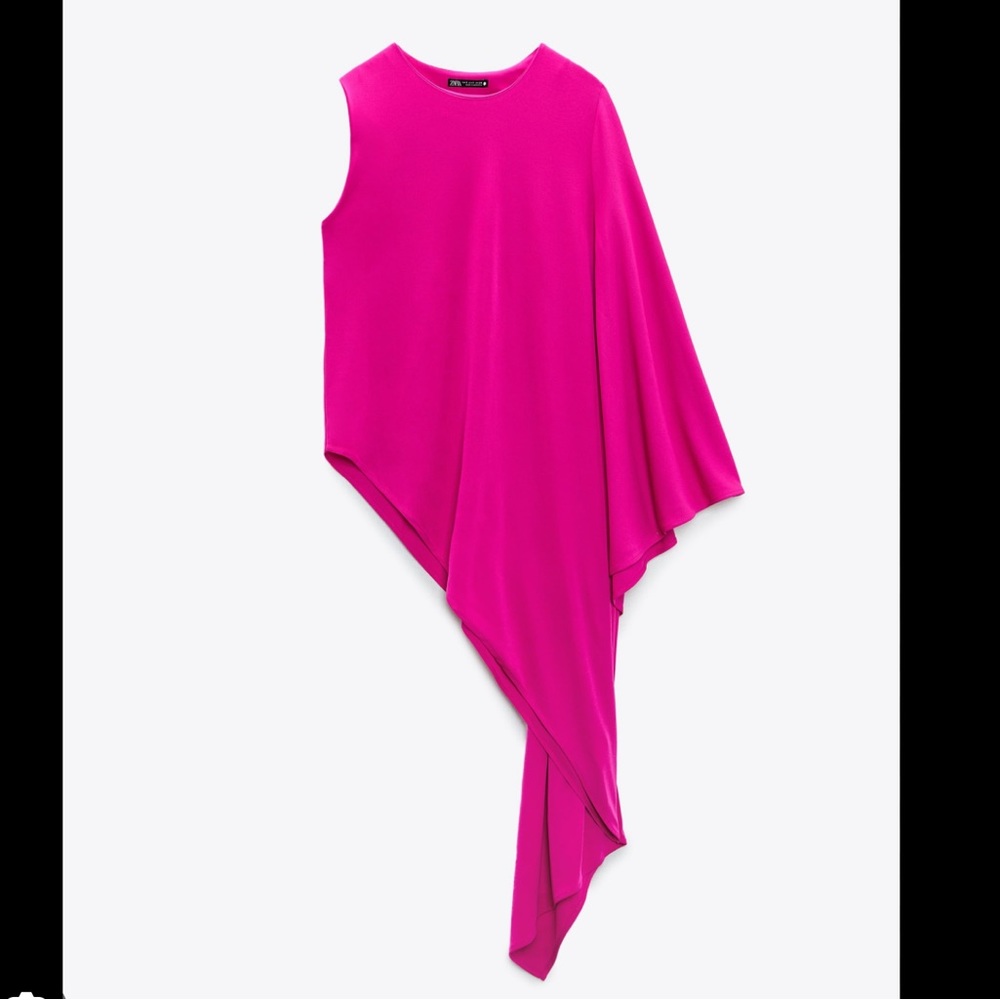 Zara asymmetric Top